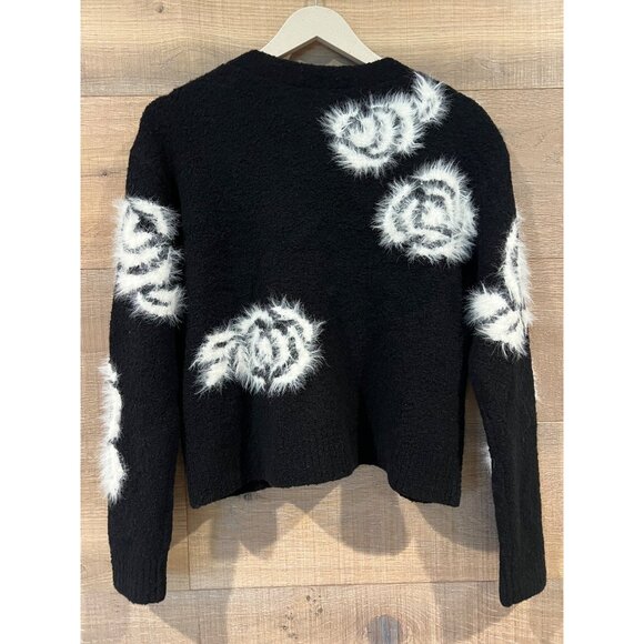 Cinq à Sept Aerin Abstract Floral Long Sleeve Sweater size XS - Picture 9 of 10